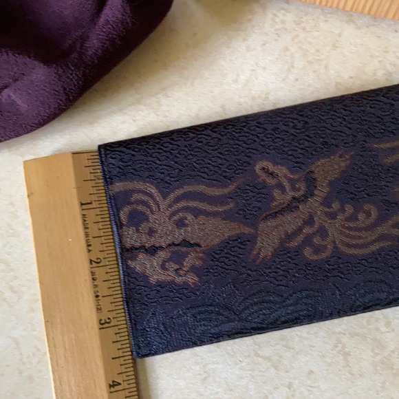 Japanese Wallet/Check Book Cover w/Hanky Box Set NIB - Picture 5 of 8